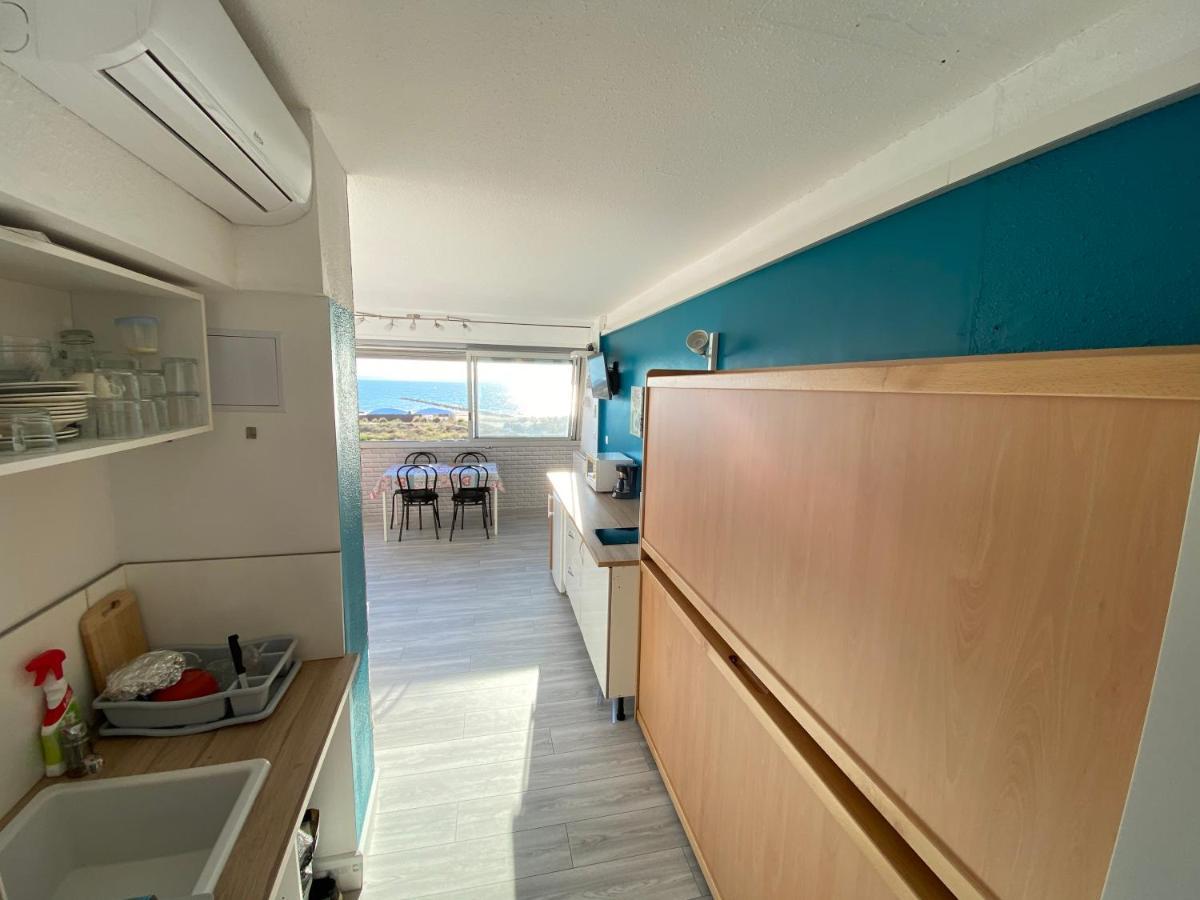 Studio front de mer avec vue mer panoramique ! Le Grau-du-Roi Eksteriør bilde
