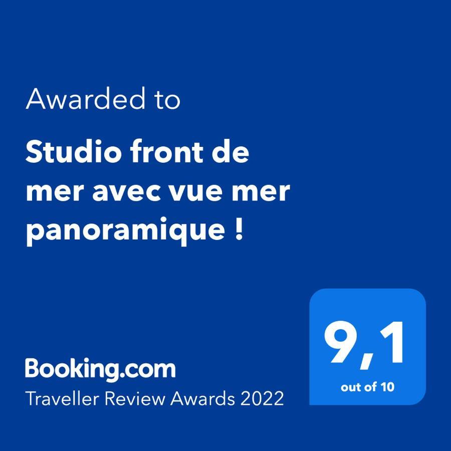 Studio front de mer avec vue mer panoramique ! Le Grau-du-Roi Eksteriør bilde